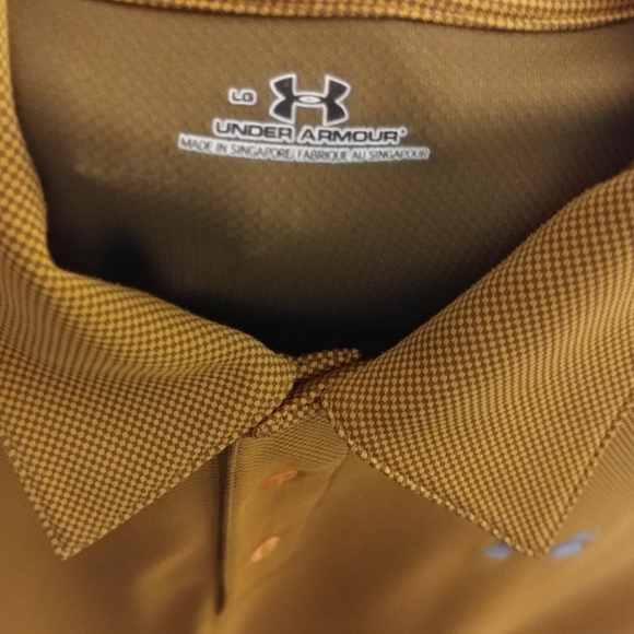 Men's Under Armour pull over with collar. - Picture 2 of 2